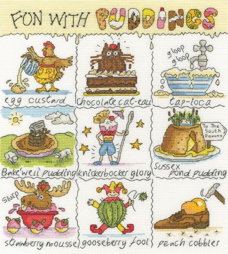 XHS18 Helen Smith - Fun With Puddings 26x29 cm