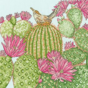 XFY10 Fay Martin - Cactus Garden 26x26 cm