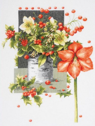 PN-0201763 Holly Jolly Amaryllis 39x51 cm