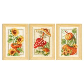 PN-0147594 Autumn set of 3 8x12 cm
