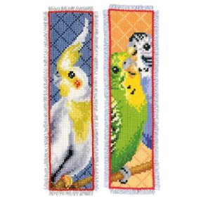 PN-0146574 Parakeets set of 2 6x20 cm
