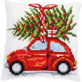 PN-0199257 Christmas car 40x40 cm