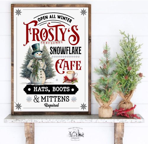 2421 Frosty's Snowflake coffee 