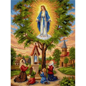 3654 Our Lady of Gietrzwald 30x40 cm