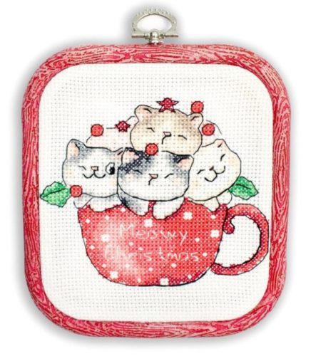 Leti 8080 Meowy Christmas 11x9 cm