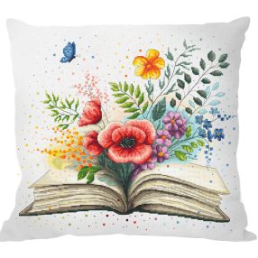 ZU10780-01 Floral book 40x40 cm