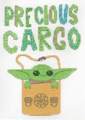 D70-65225 Star Wars Precious Cargo - Yoda 12,7x17,8 cm