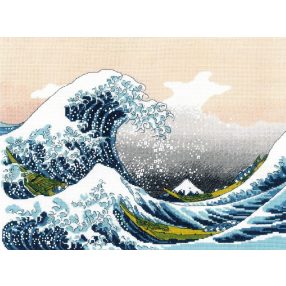 2186 The Great Wave off Kanagawa-K.Hokusai 40x30 cm