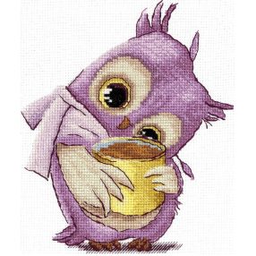 SANK-61 Coffee lovers - Owl 11x15 cm