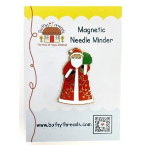   XA25  Julie Oldham - Ol' St Nick - télapó - tűmágnes 3x4 cm