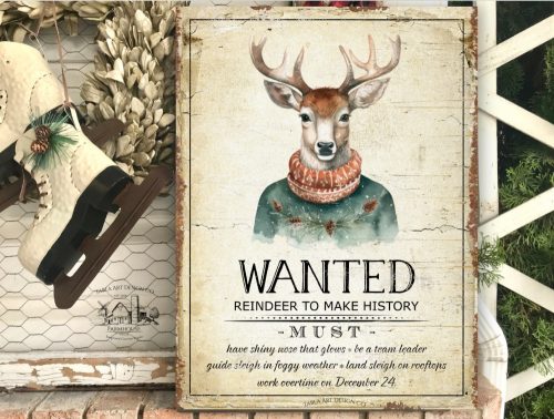 3000 Wanted reindeer 