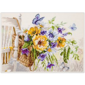 ci-210-502 Summer Basket 38x28 cm