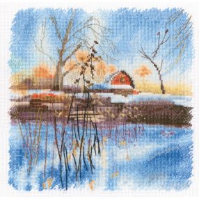 M888 Frost and sun 21,5x21 cm