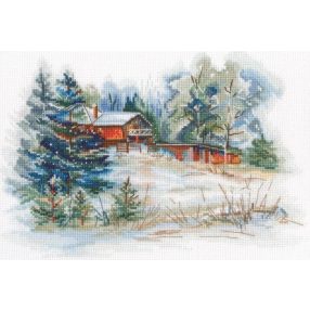 M875 Winter sketch 25x17 cm