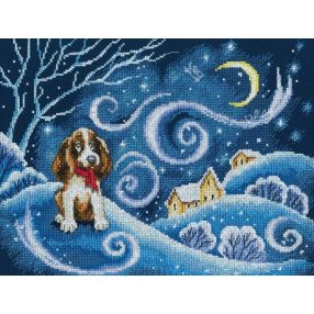 M704 Snow waltz of snow storm 31x23,5 cm