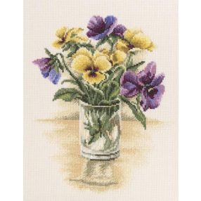 M560 Vintage violets 18,5x23,5 cm