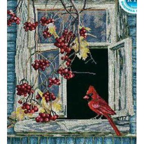 M454 Old window 32x40 cm