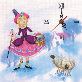 M40017 Shepherd girl 26x26 cm
