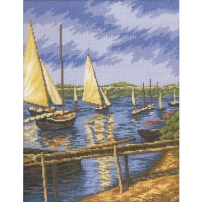 M399 Sailing Boats 29x37 cm