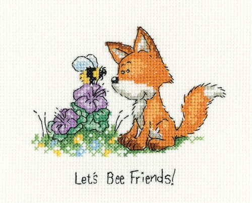 hc-1701a Let's Bee Friends 11x9 cm