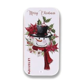 Leti 25630 Merry Christmas - mágneses tűtartó 50x25x10 mm