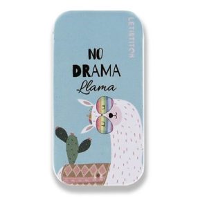 Leti 25627 No drama Llama - mágneses tűtartó 50x25x10 mm