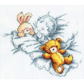 M156 Baby sleeps 20x18 cm