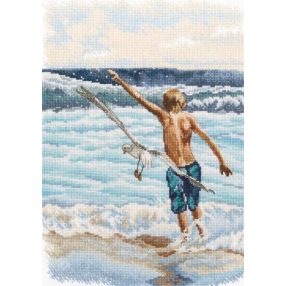 M1000 Boy and the sea 20,5x28,5 cm