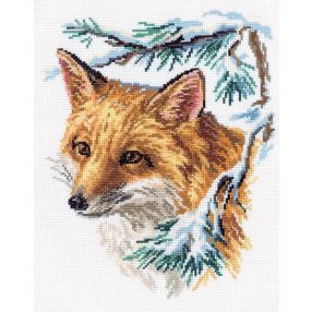 M068 The fox 23x29 cm
