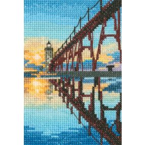 C304 Bridge to Manistee north pierhead lighthouse 9x13,5 cm