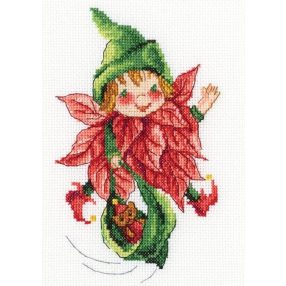 C271 Christmas elf 11x18 cm