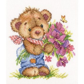 C266 Giving you flowers 15x16,5 cm