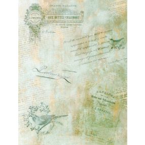 skd-208 Festett aida vászon 18ct 40x30 cm