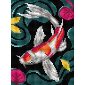 3188 Koi Carp 18x24 cm