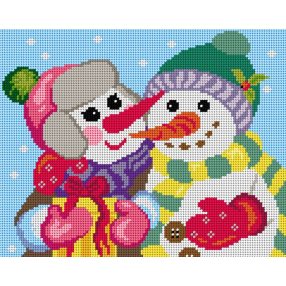 3511 Hóemberek 24x30 cm