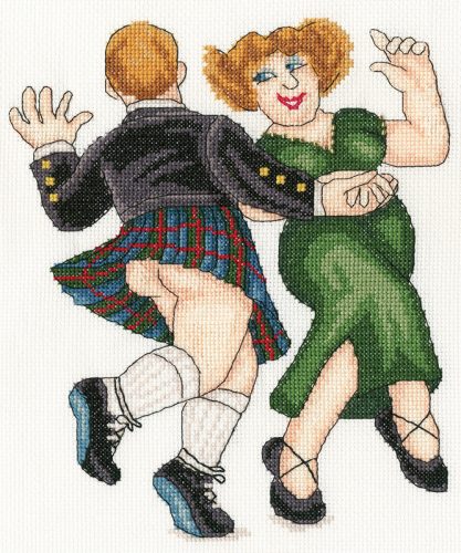 XBC12 Beryl Cook - Och Aye 20x24 cm