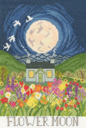 XDD02 Lizzie Spikes - Flower Moon 18x27 cm