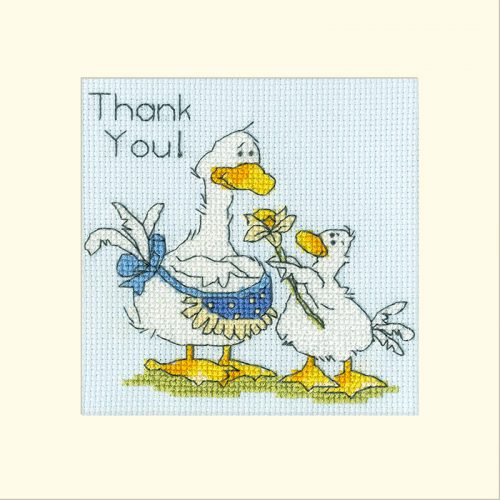 XGC45 Margaret Sherry Collection - Thank You!  10x10 cm