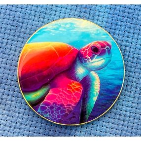 XA27 Rachel Froud - Teknős - tűmágnes 4 cm