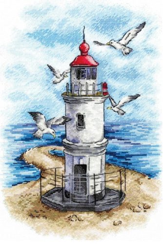 SANM-39 Lighthouse 17,5x27 cm