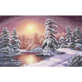 SANZ-72 Winter dawn 30x19,5 cm
