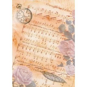 skd14-211 Festett aida vászon 14ct 21x30 cm