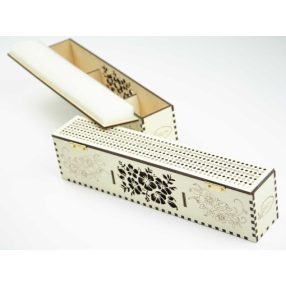 OG059 Elefántcsont - tű és fonalrendező 28x6x5 cm