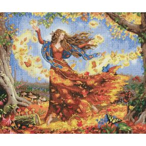 D70-35262 Ősz tündér 35x30 cm