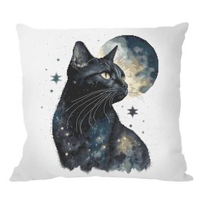 ZU11005-01 Cushion - Moon cat 40x40 cm