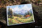 SK244 Chamonix völgy 30x39,5 cm