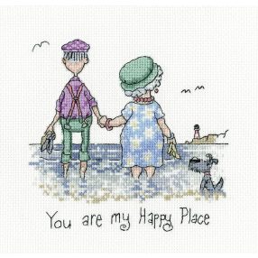 hc-1752a Happy Place 14x13,5 cm