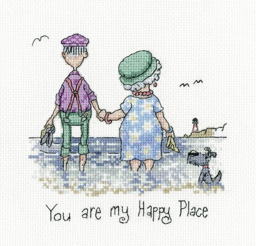 hc-1752a Happy Place 14x13,5 cm