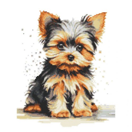 Z10885 Pici yorkie 20x25 cm