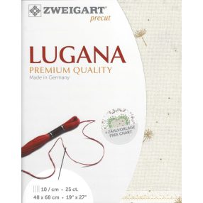 Zweigart Lugana Wish 3835-1459 25ct 48x68 cm